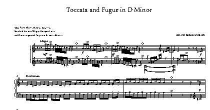 Toccata and Fugue in D Minor - Bach