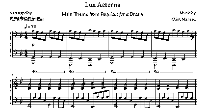 Lux Aeterna (Requiem for a Dream - Patrik Pietschmann Arrangement)
