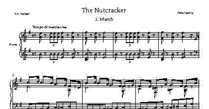The Nutcracker march
