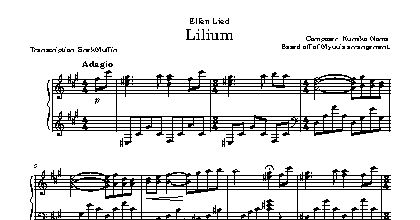 Elfen Lied - Lilium (Yukio Kondo)