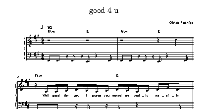 Good 4 U - Olivia Rodrigo