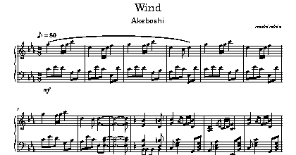 Wind (Akeboshi) - Naruto ED.01