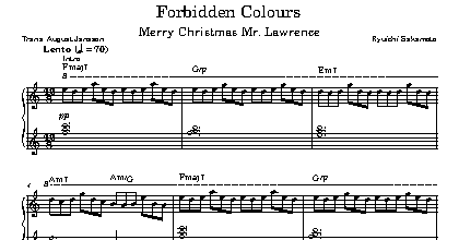 Merry Christmas Mr. Lawrence (Forbidden Colours)