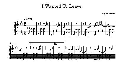 I Wanted To Leave - SYML