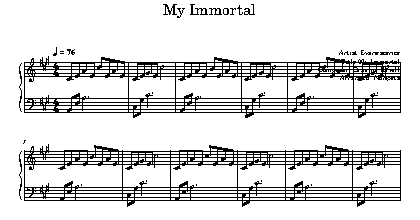 My immortal - Evanescence