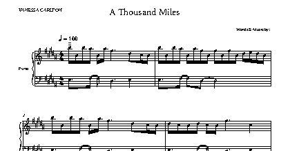 A Thousand Miles