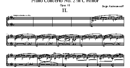 Piano Concerto No.2, Op.18 - Sergei Rachmaninoff