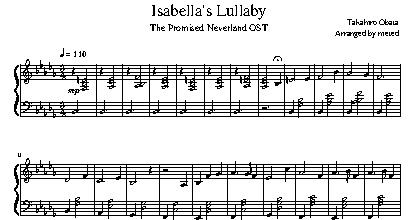 Isabella's Lullaby (The Promised Neverland)