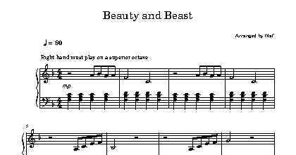 Beauty And The Beast - Alan Menken
