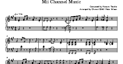 Mii Channel Theme - Nintendo Wii