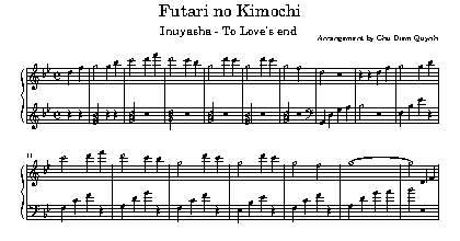 Futari no Kimochi (To Love's end - Inuyasha)