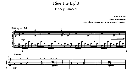 I see the light - Disney's Tangled - Raiponce