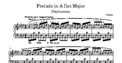 Prelude in A-Flat Major