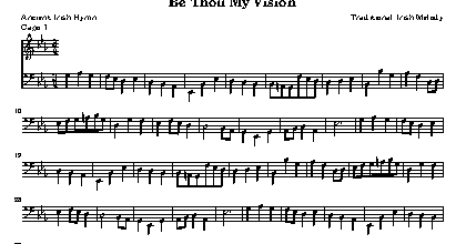 Be Thou My Vision (BASS)